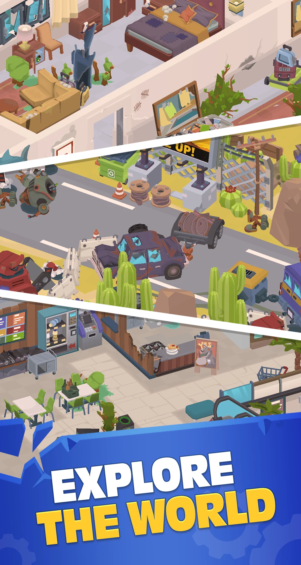 Robot Breaker: Idle Smash RPG screenshot