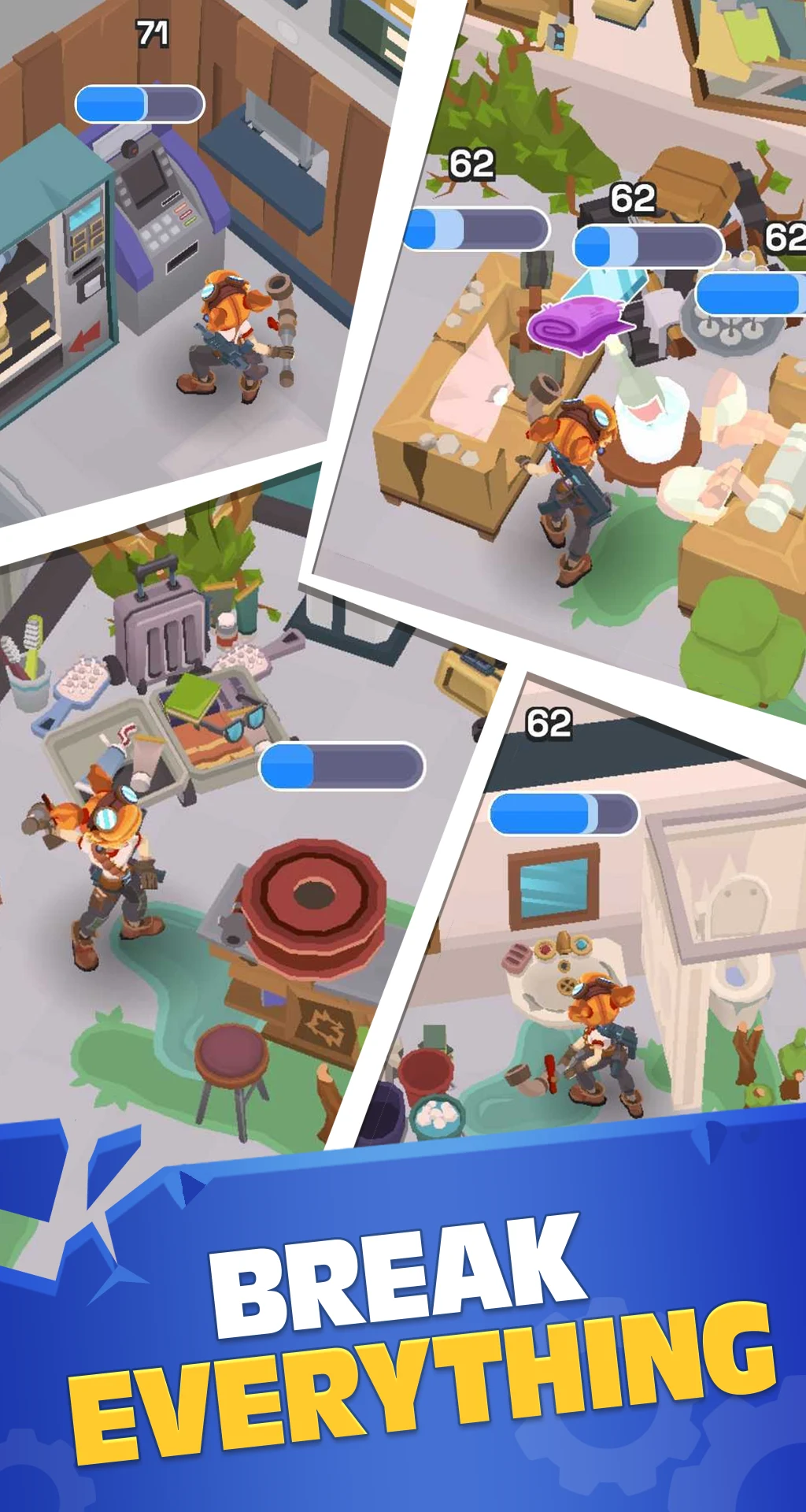 Robot Breaker: Idle Smash RPG screenshot